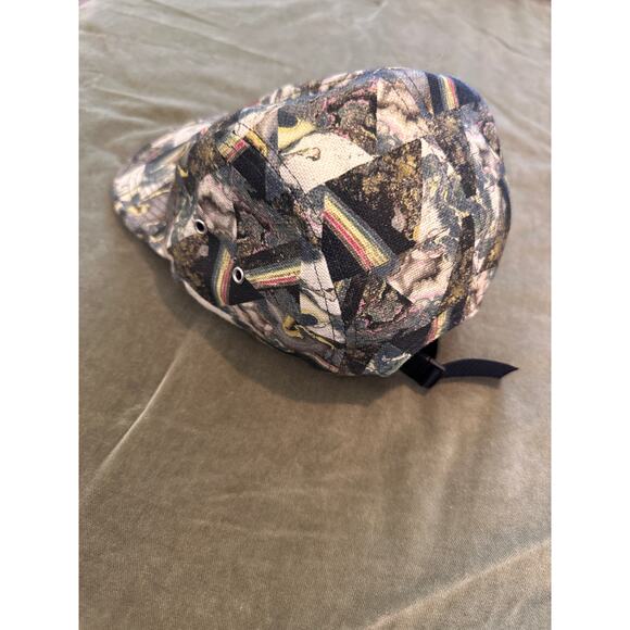 Supreme Liberty Thorgerson Black Camp Cap 5 Panel Hat RARE LIKE NEW